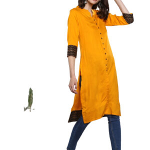 Sangria Women Solid Straight Kurta