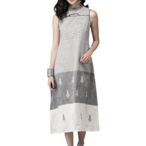 Anouk Women Embroidered A-Line Kurta