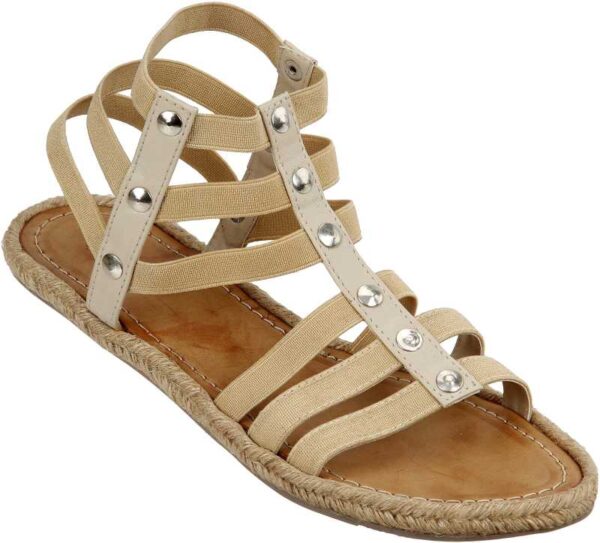 Lavie  Women Beige Flats Sandal