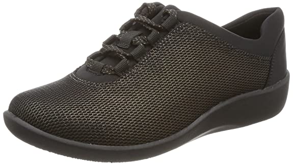 Clarks Women"s Sillian Pine Bronze Sneakers