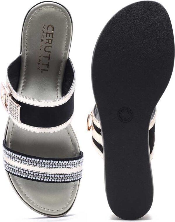 Cerutti  Women Silver Casual Sandal