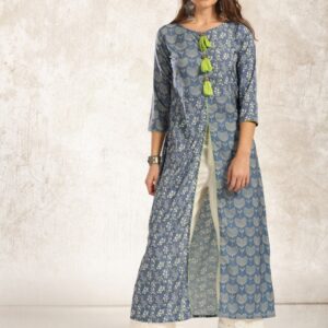 Anouk Women Printed A-Line Kurta