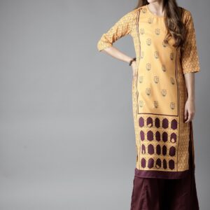 Moda Rapido Women Printed Kurta with Palazzos