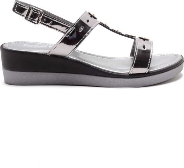 Cerutti  Women Grey Wedges Sandal