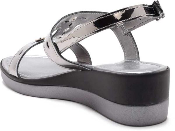 Cerutti  Women Grey Wedges Sandal