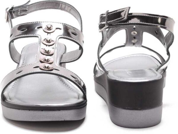 Cerutti  Women Grey Wedges Sandal