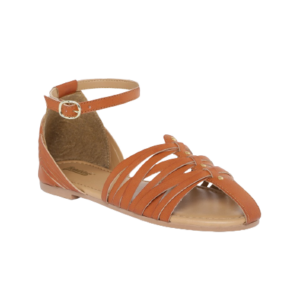 Roadster Women Tan Brown Strappy Flats