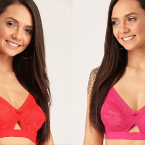 DressBerry Non-Wired Non-Padded Everyday Bras (Pack of 2)