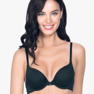 Amante Solid Underwired Lightly Padded Push-Up Bra