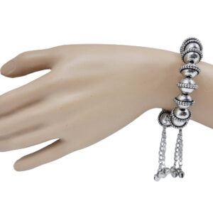 Jack Williams Silver Kada Bracelet