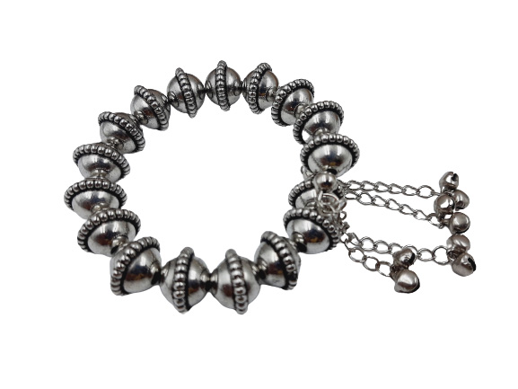 Jack Williams Silver Kada Bracelet