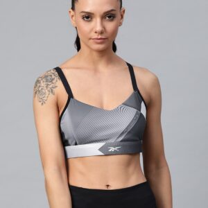 Reebok Printed Non-Wired Lightly Padded Sports Bra FK7024