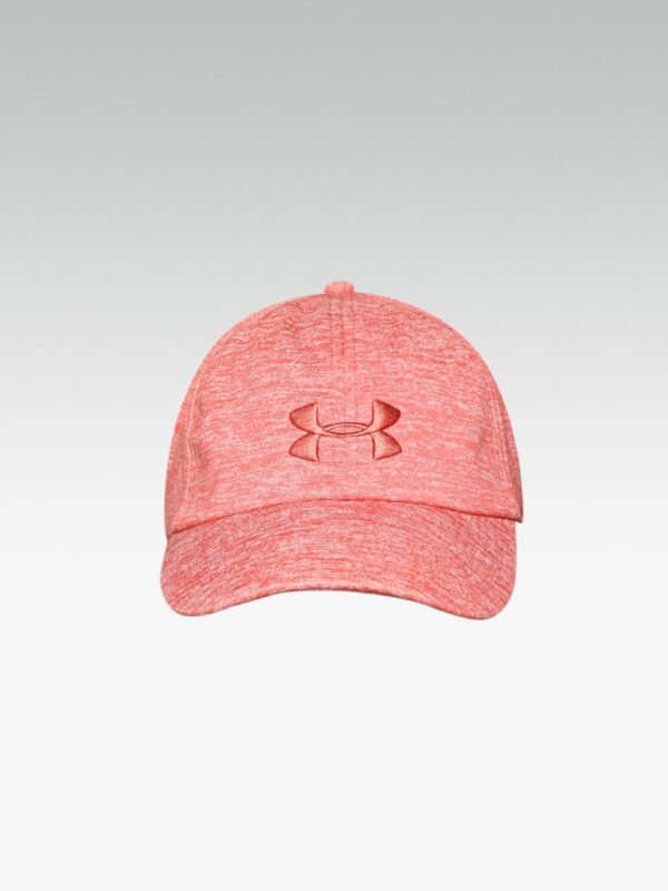 UNDER ARMOUR Women Coral Orange Solid UA Twisted Renegade Baseball Cap