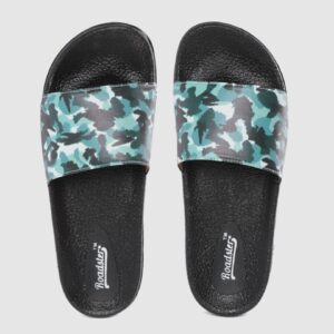 Roadster Women Camouflage Print Sliders