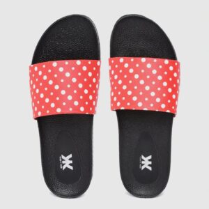 Kook N Keech Women Polka Dots Print Sliders