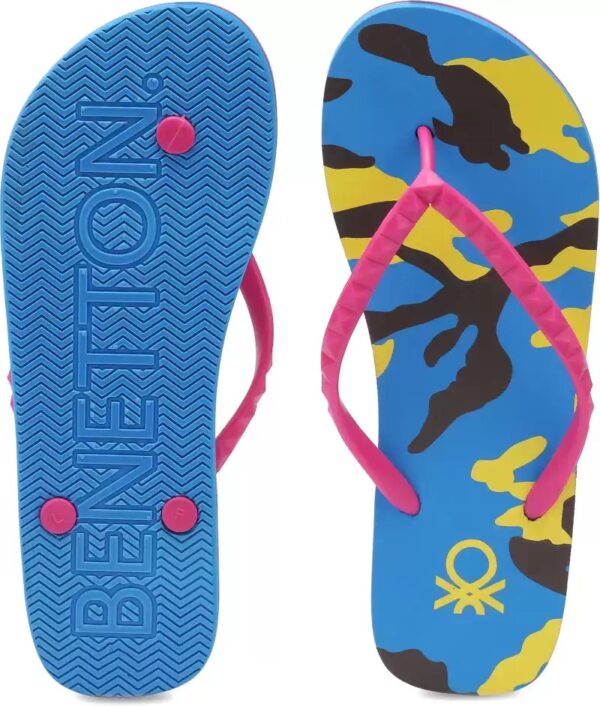 United Colors of Benetton Flip Flops For Women