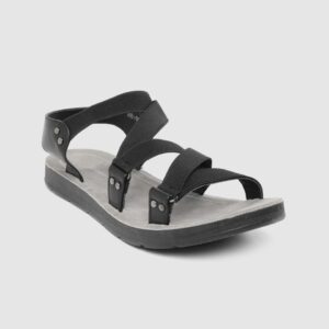 Mast & Harbour Women  Solid Criss-Cross Strap Open Toe sandal