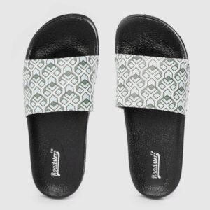 Roadster Women Geometric Print Sliders