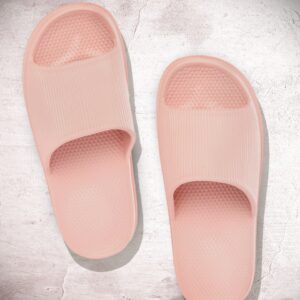 Roadster Women Pink Striped Sliders