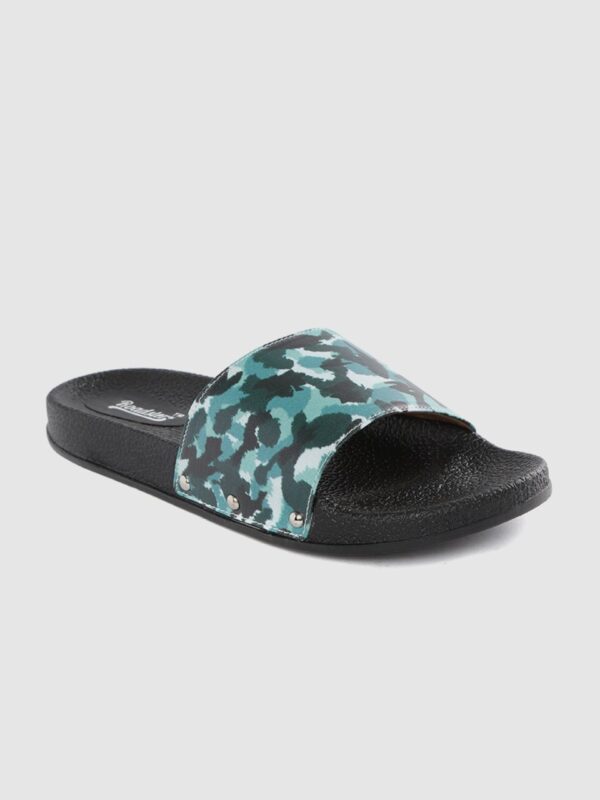 Roadster Women Camouflage Print Sliders