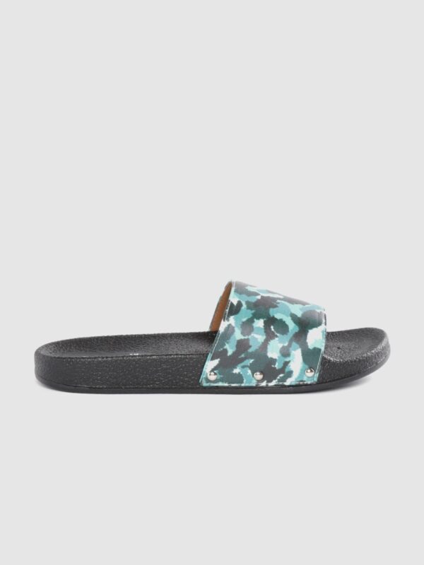 Roadster Women Camouflage Print Sliders