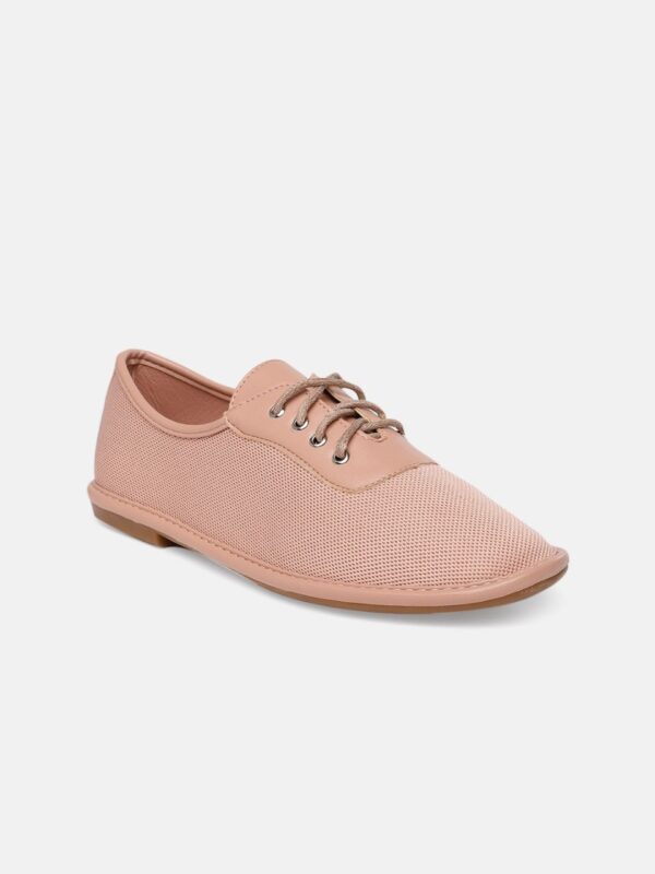 Mast & Harbour Women Pink Oxfords