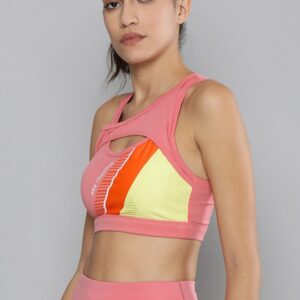 HRX Women Color blocked Training Sports Bra