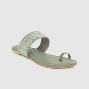 ANOUK  Women Green Flats Sandal