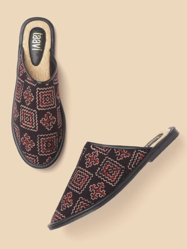 Taavi Women Geometric Print Mules