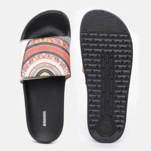 Anouk Women Tribal Print Handmade Sliders