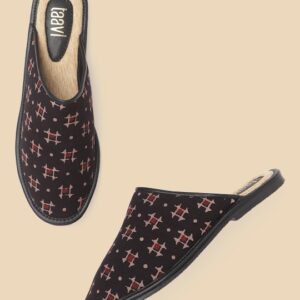 Taavi Women Geometric Print Mules