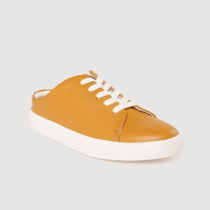 Mast & Harbour Women Textured Mule Sneakers