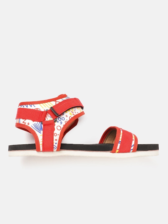 Kook N Keech Women Printed Sports Sandals