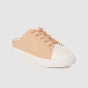 Mast & Harbour Women Solid Mule Sneakers