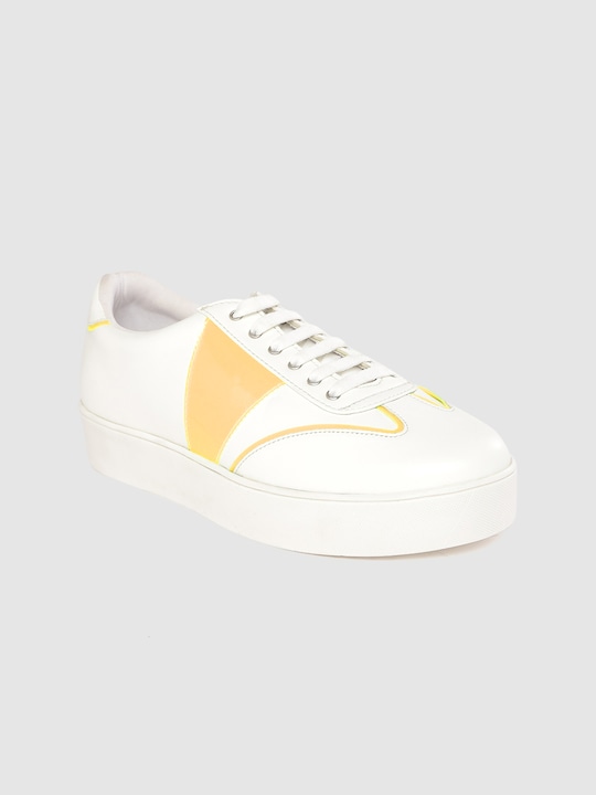 Mast & Harbour Women Color blocked Flatform Sneakers