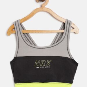 HRX By Hrithik Roshan Rapid-Dry Antimicrobial Active Sports Bra