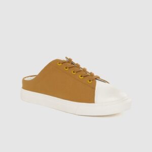 Mast & Harbour Women Solid Mule Sneakers