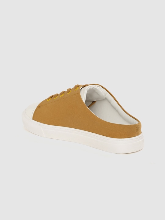 Mast & Harbour Women Solid Mule Sneakers