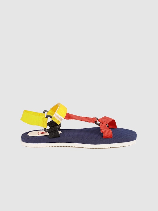 Kook N Keech Women Colourblocked Sports Sandals