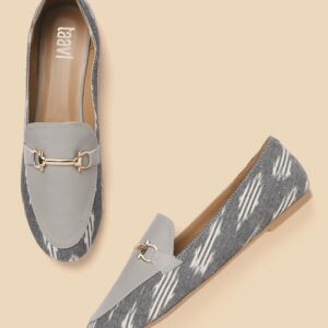 Taavi Women Printed Handcrafted Horsebit Bellies