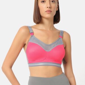 Cultsport Solid Non-Wired Lightly Padded Sports Bra