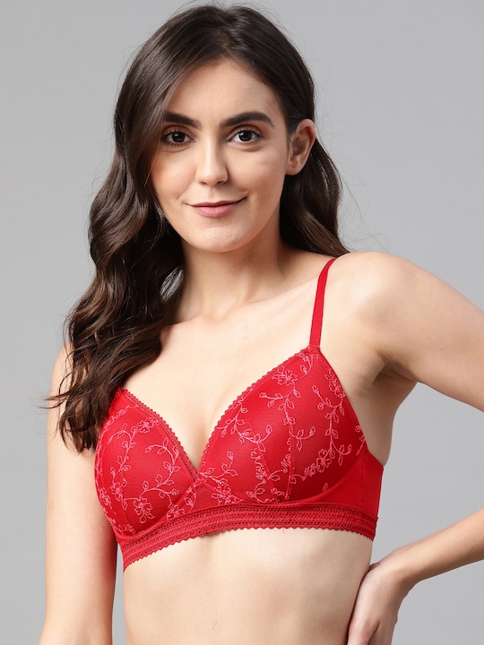 Marks & Spencer Red Lightly Padded Eveyday Bra