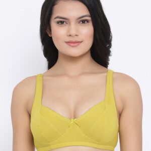 Clovia Solid Cotton Non-Padded Full Cup Bra