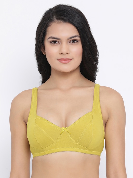 Clovia Solid Cotton Non-Padded Full Cup Bra