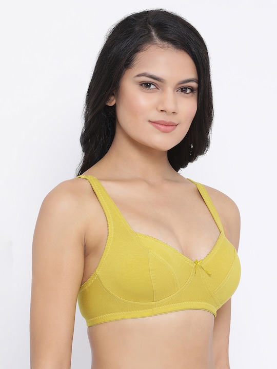 Clovia Solid Cotton Non-Padded Full Cup Bra