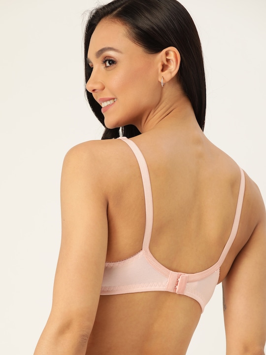 DressBerry Pack of 2 Lace Non-Wired Non Padded Everyday Bras