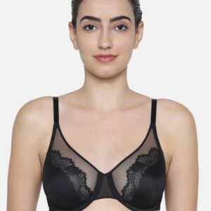 Triumph Lace Spotlight Modern Wired Non Padded Full Coverage Bra