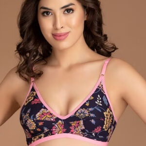 Clovia Non-Padded Non-Wired Floral Print Full Cup Bra