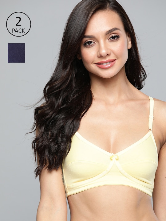 Mast & Harbour Pack Of 2 Everyday Bras - Half Coverage