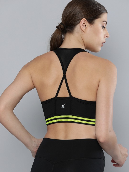 HRX Women Rapid-Dry Antimicrobial Training Sports Bra